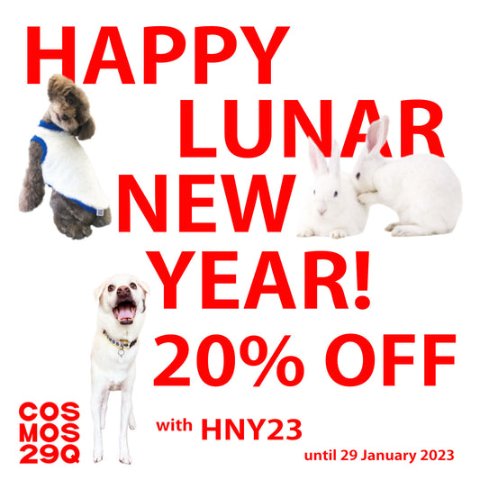 LUNAR NEW YEAR PROMO: 20% OFF